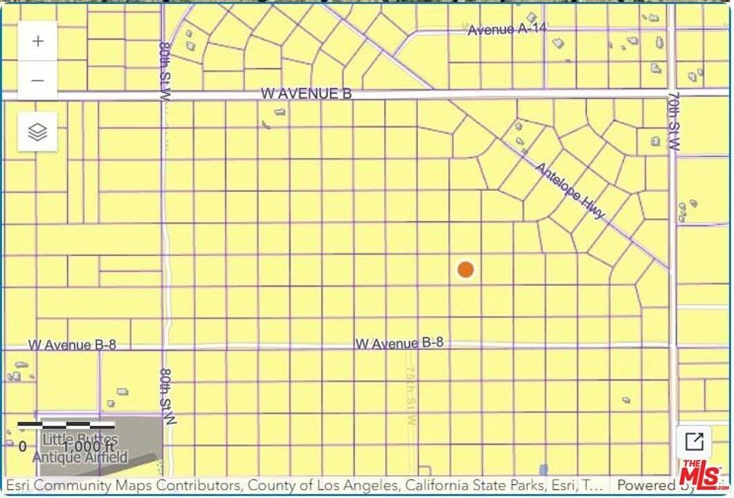 2.53 Acres of Land for Sale in Lancaster, California