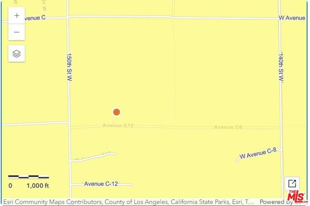 5 Acres of Land for Sale in Lancaster, California