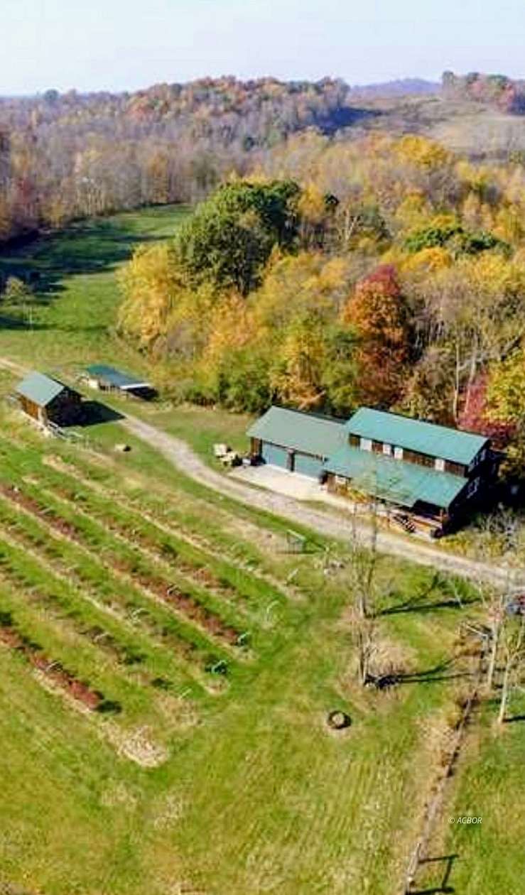 87.6 Acres of Agricultural Land with Home for Sale in Albany, Ohio