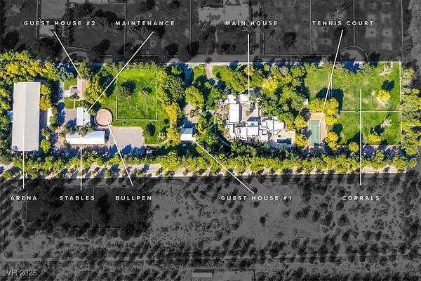 9.8 Acres of Land with Home for Sale in Las Vegas, Nevada