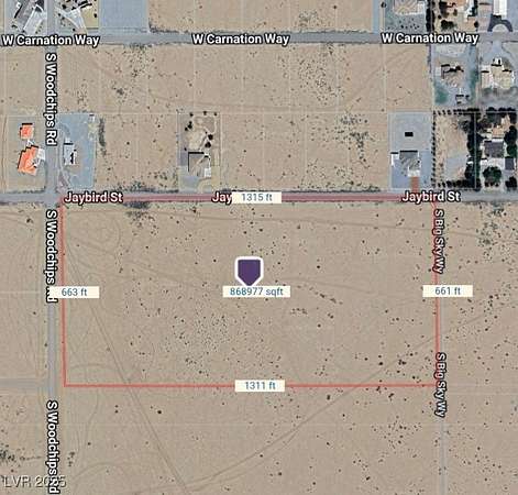 20 Acres of Land for Sale in Pahrump, Nevada