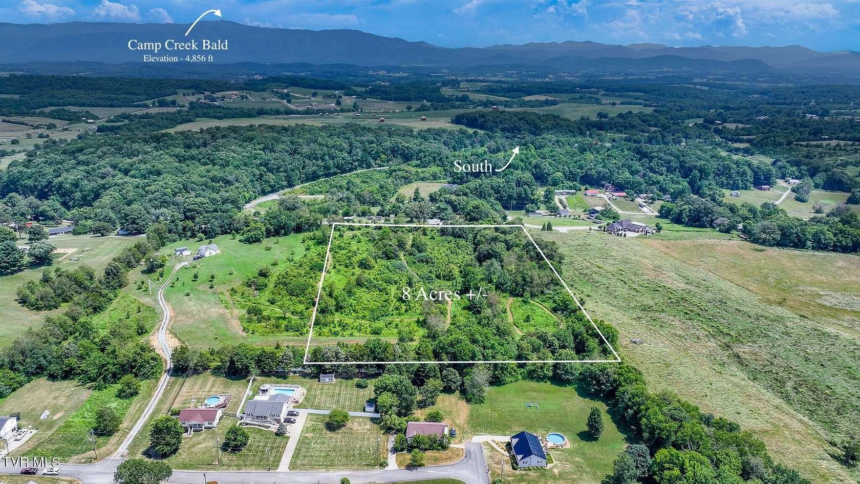 8 Acres of Residential Land for Sale in Greeneville, Tennessee