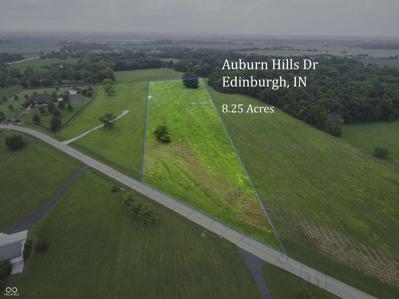 8.25 Acres of Residential Land for Sale in Edinburgh, Indiana