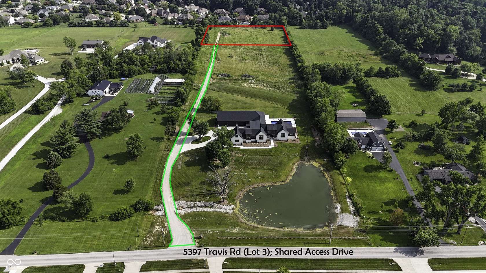 3.45 Acres of Residential Land for Sale in Greenwood, Indiana