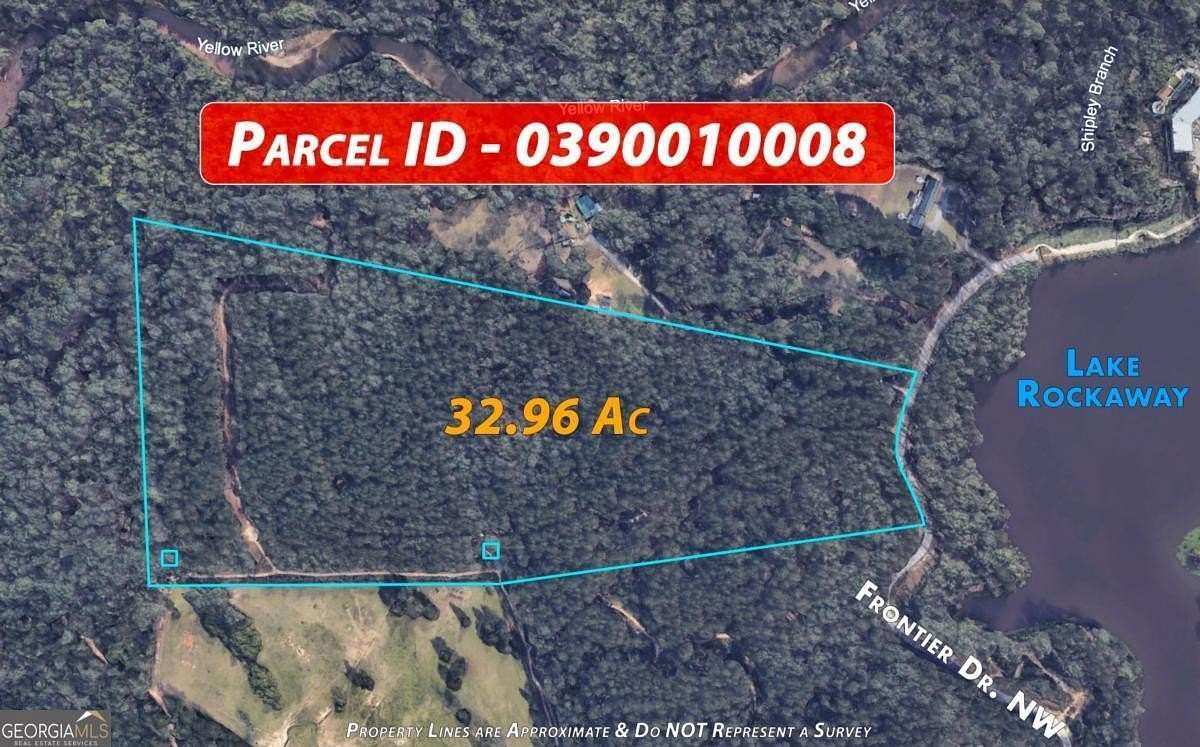 33 Acres of Recreational Land for Sale in Conyers, Georgia
