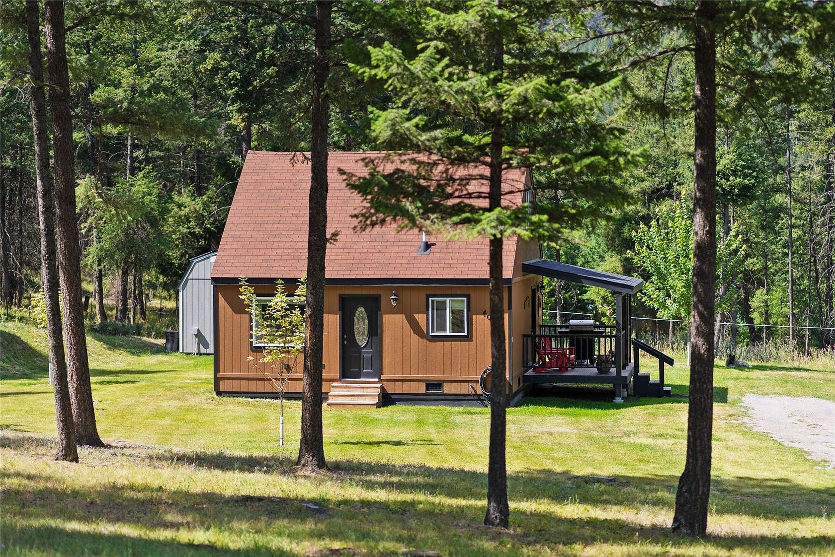 4.9 Acres of Residential Land with Home for Sale in Somers, Montana