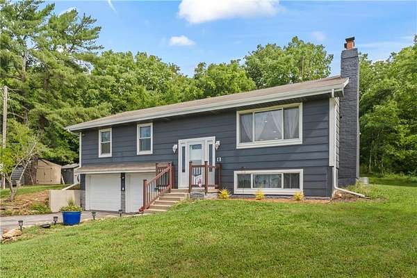 10 Acres of Residential Land with Home for Sale in Drexel, Missouri