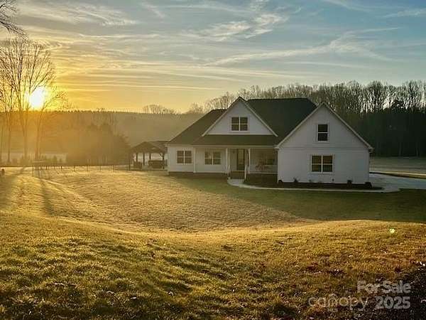 20.5 Acres of Agricultural Land with Home for Sale in Cleveland, North Carolina