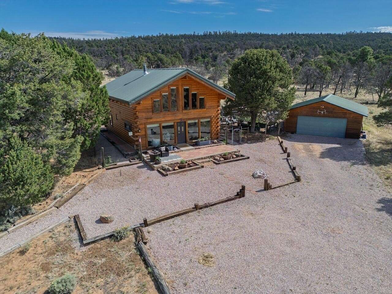 40 Acres of Recreational Land with Home for Sale in Ramah, New Mexico