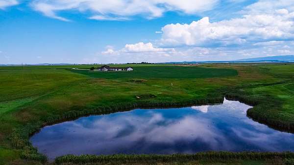 43.8 Acres of Land with Home for Sale in Lewistown, Montana