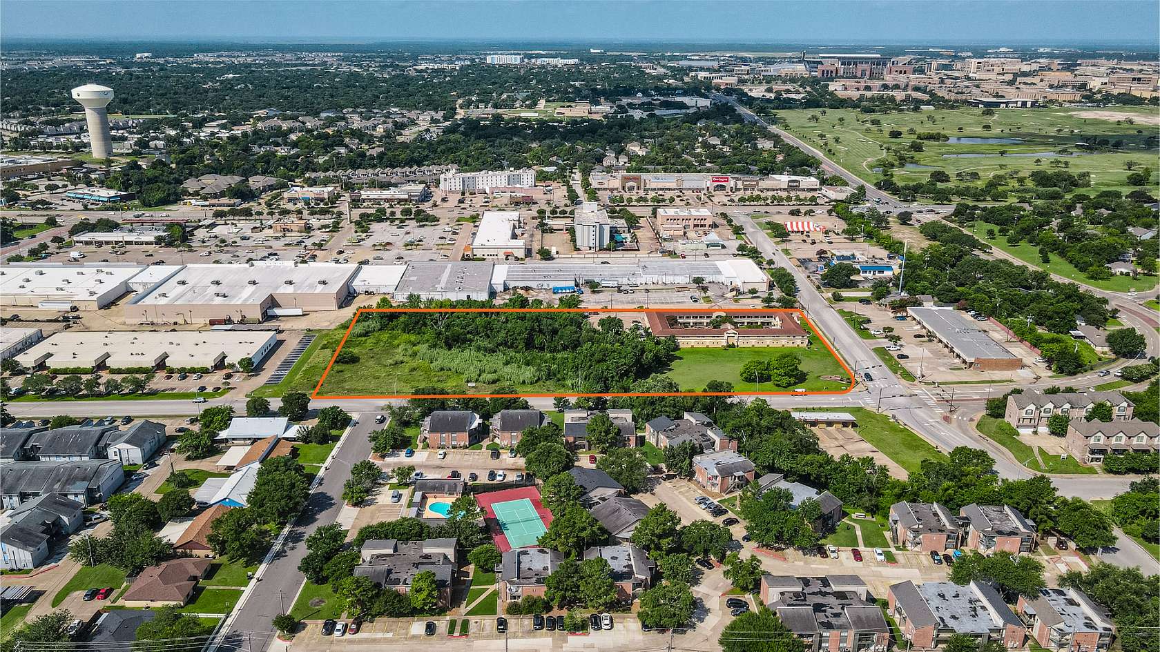 4.59 Acres of Commercial Land for Sale in College Station, Texas