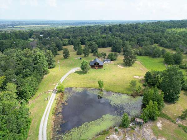 40 Acres of Recreational Land with Home for Sale in Flat Rock, Alabama