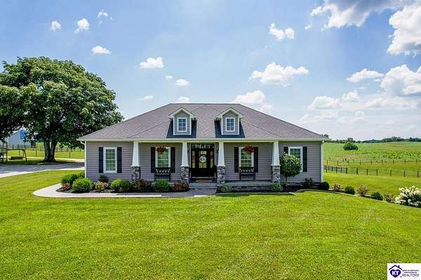 7.6 Acres of Land with Home for Sale in Sonora, Kentucky
