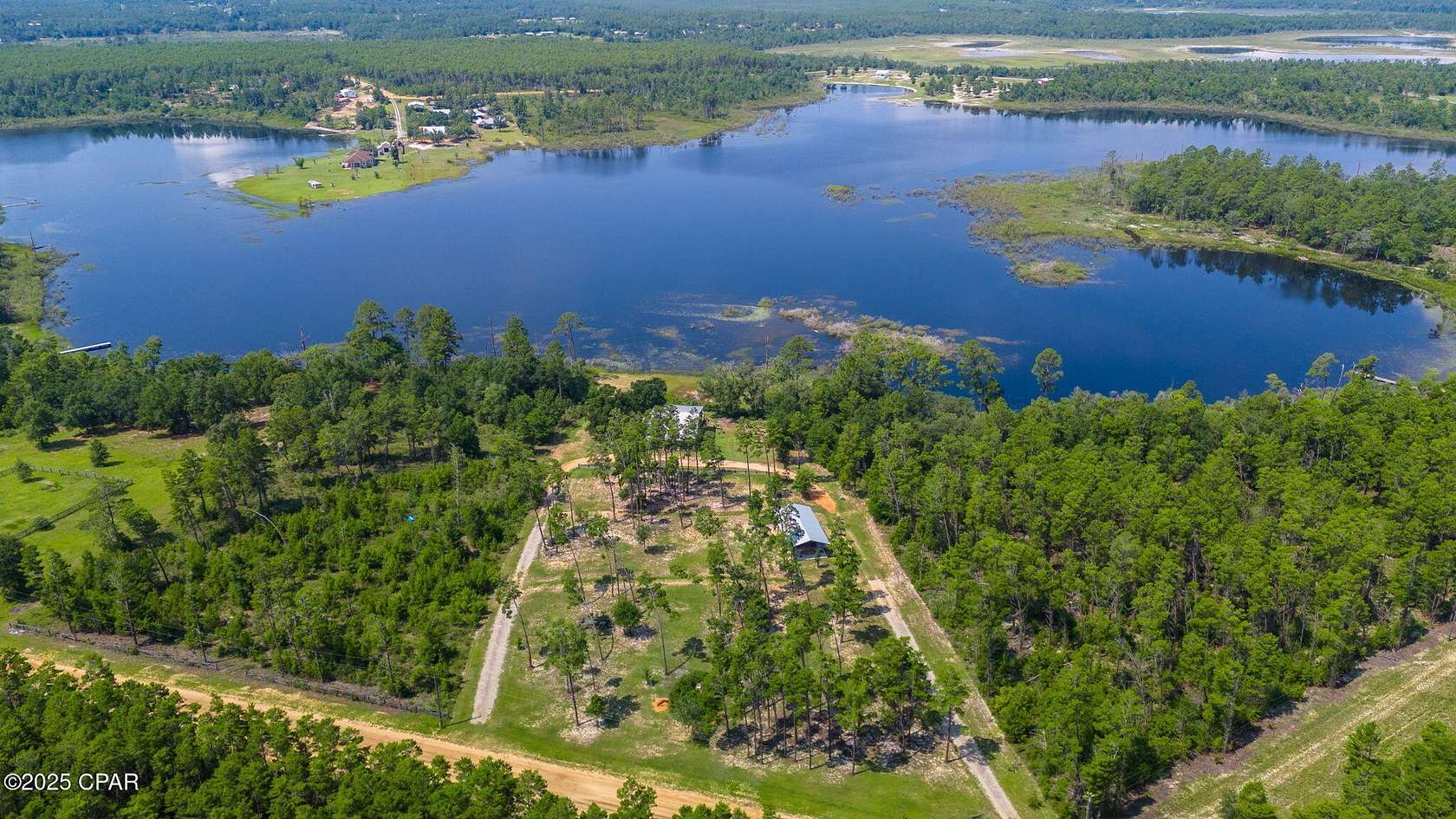 4.5 Acres of Residential Land with Home for Sale in Chipley, Florida