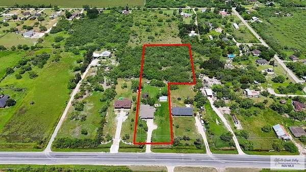 2.74 Acres of Land with Home for Sale in Santa Rosa, Texas