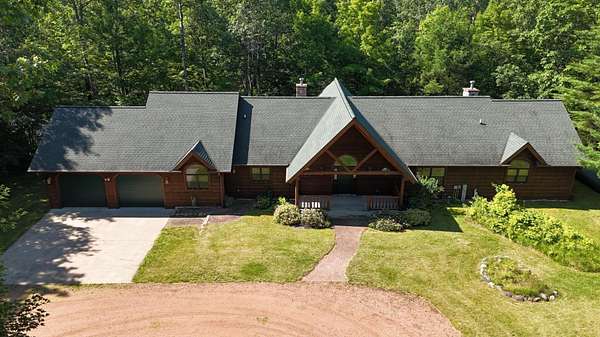 4.75 Acres of Residential Land with Home for Sale in Tomahawk, Wisconsin
