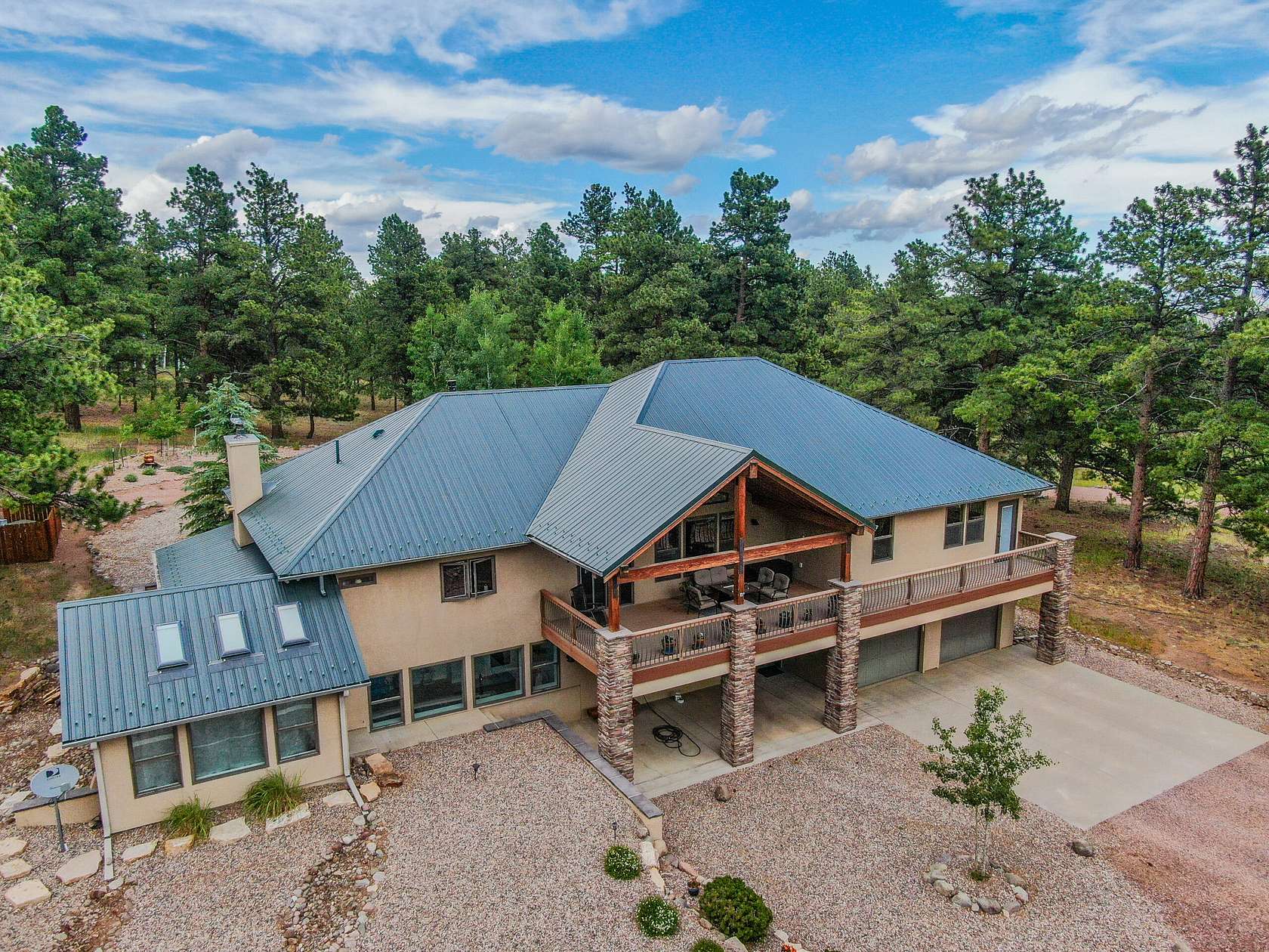 35 Acres of Recreational Land with Home for Sale in Westcliffe, Colorado