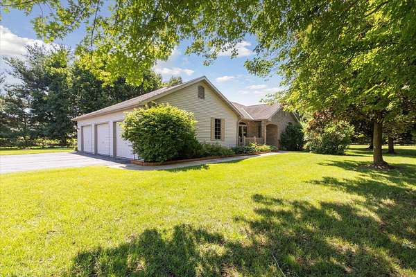 1.55 Acres of Residential Land with Home for Sale in Janesville, Wisconsin