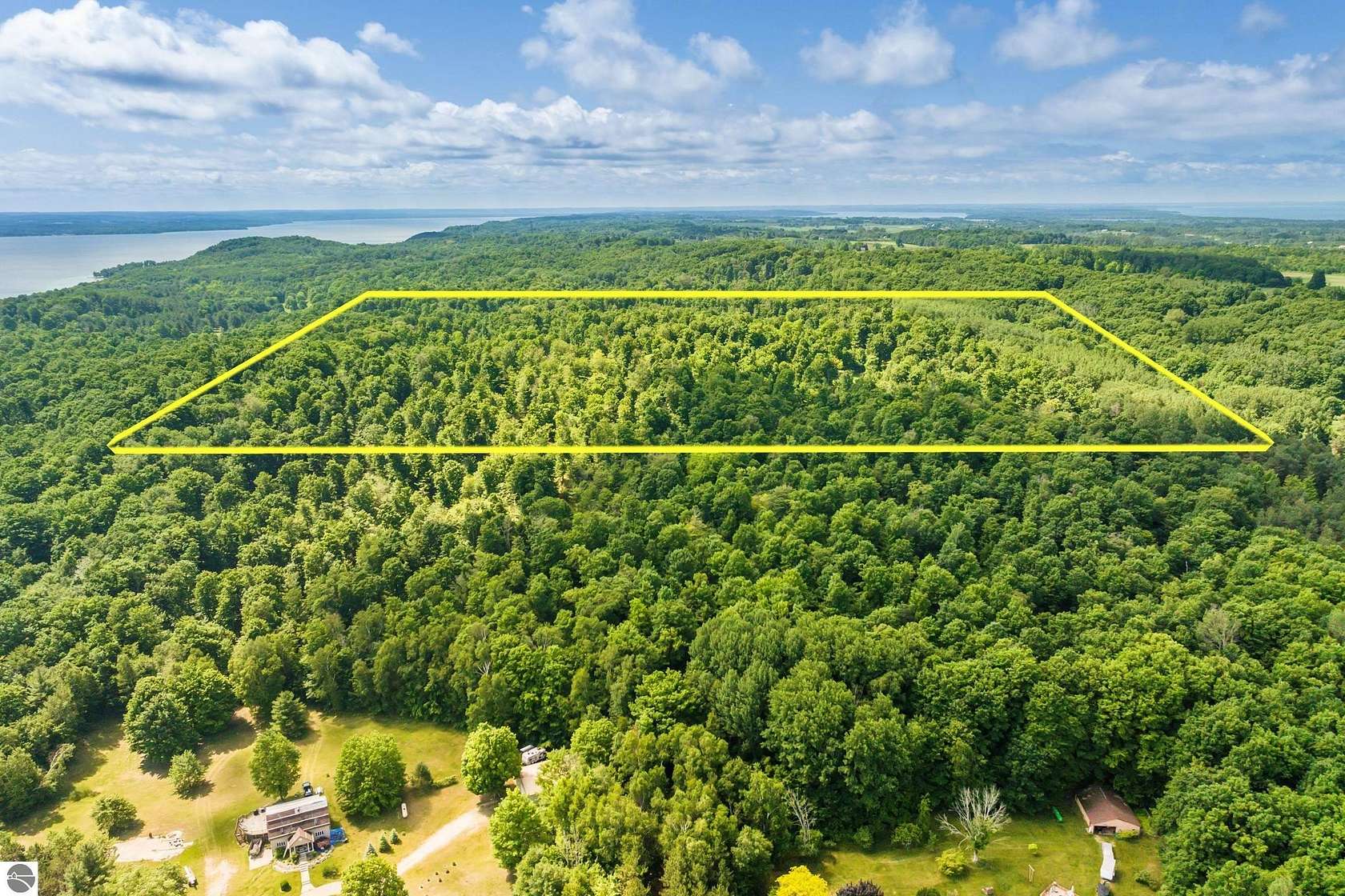 41 Acres of Recreational Land for Sale in Kewadin, Michigan