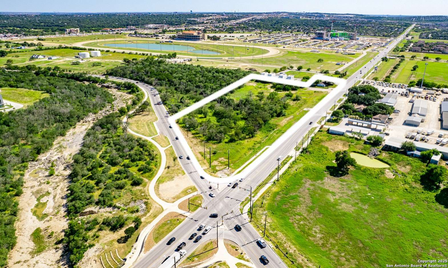 6 Acres of Improved Mixed-Use Land for Sale in Selma, Texas