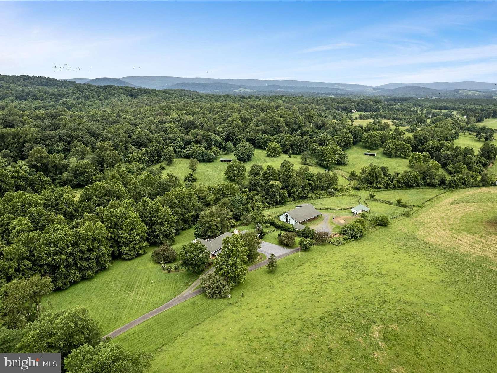 52.9 Acres of Land with Home for Sale in Delaplane, Virginia