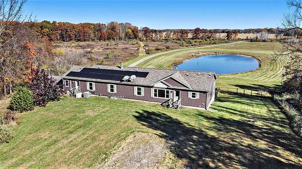 75 Acres of Land with Home for Sale in Stockbridge, Michigan