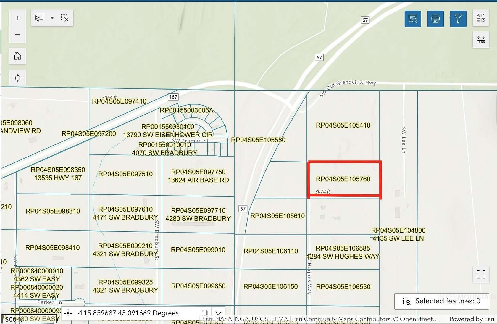 5 Acres of Commercial Land for Sale in Mountain Home, Idaho
