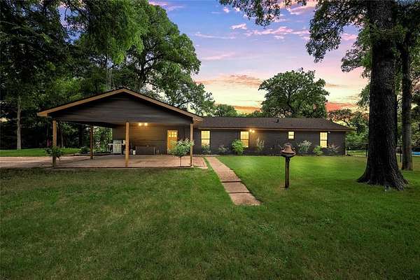 16.3 Acres of Land with Home for Sale in China Spring, Texas