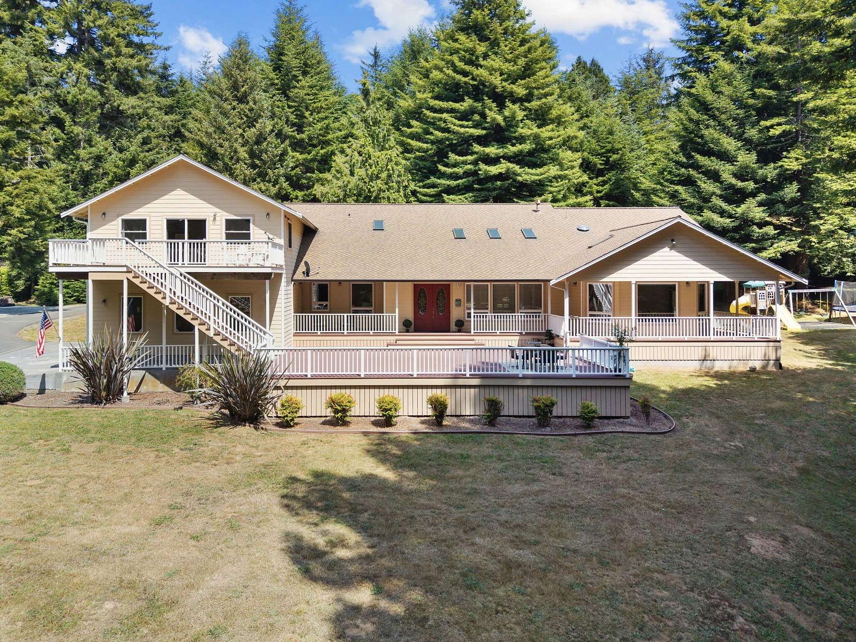 8.18 Acres of Residential Land with Home for Sale in McKinleyville, California