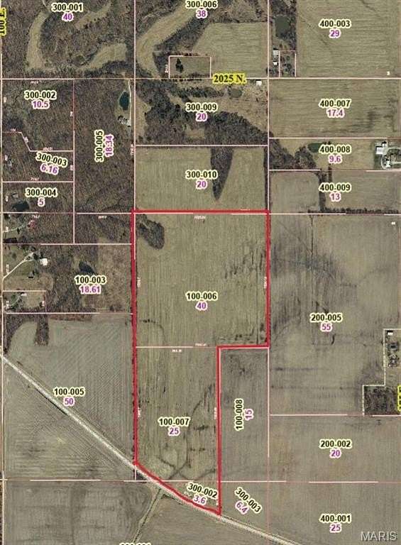 68.6 Acres of Agricultural Land for Sale in Vandalia, Illinois