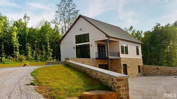 13.1 Acres of Recreational Land with Home for Sale in Birdseye, Indiana