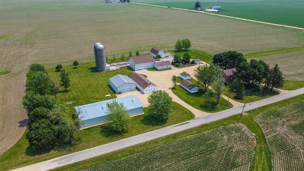 5 Acres of Land with Home for Sale in Shannon, Illinois