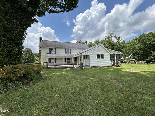 6.75 Acres of Residential Land with Home for Sale in Timberlake, North Carolina