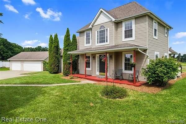 3 Acres of Residential Land with Home for Sale in Clio, Michigan