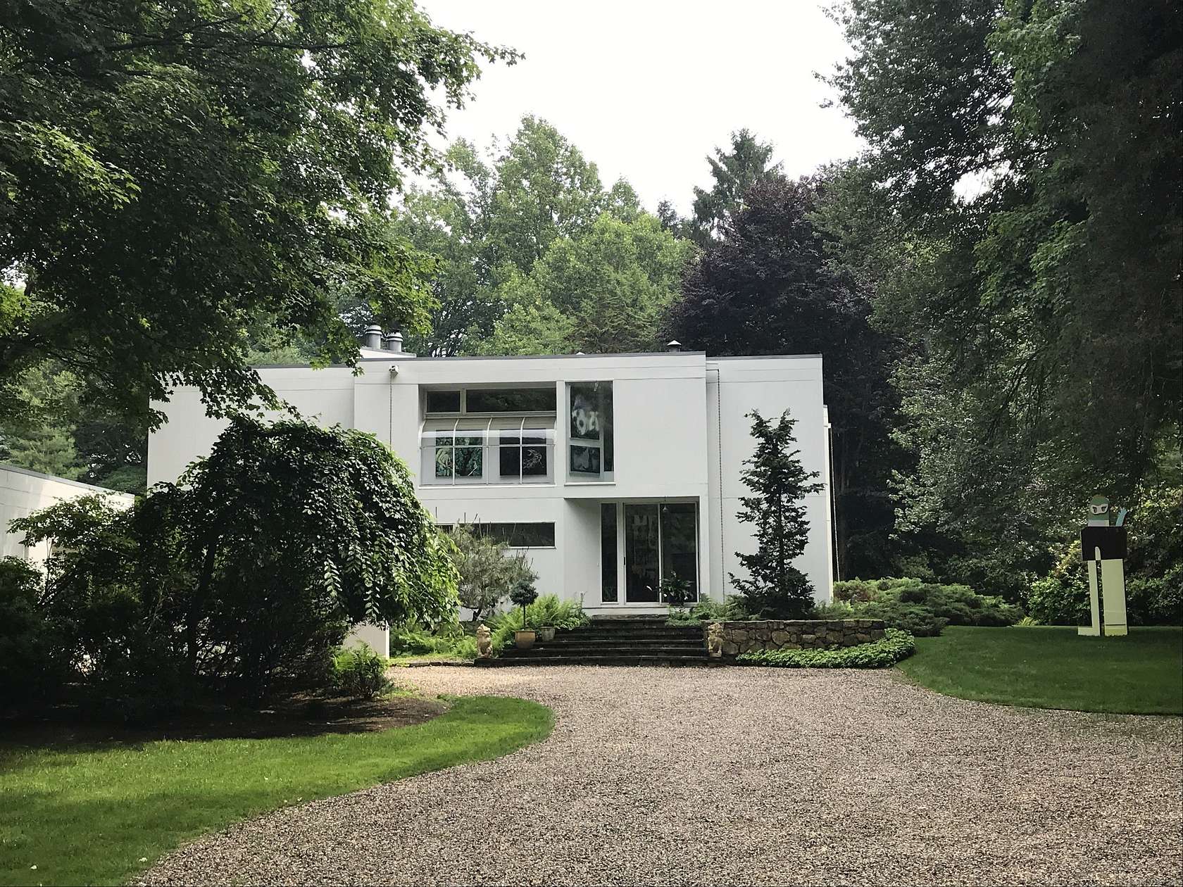 2.8 Acres of Land with Home for Sale in Ridgefield, Connecticut