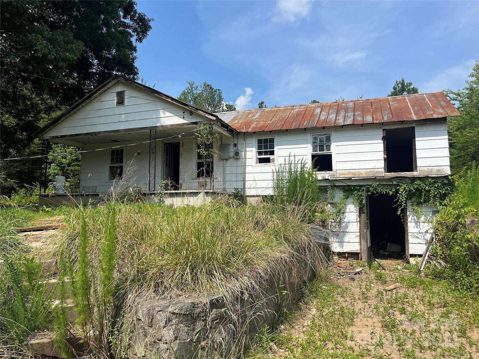 3.4 Acres of Residential Land with Home for Sale in Rutherfordton, North Carolina