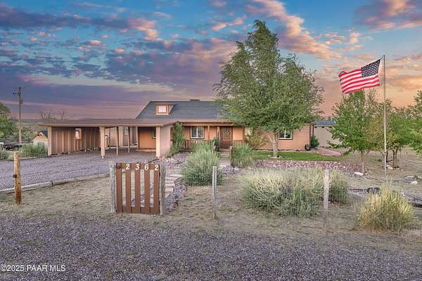 1.5 Acres of Residential Land with Home for Sale in Chino Valley, Arizona