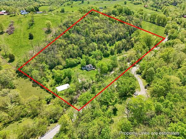 11.3 Acres of Land with Home for Sale in Alexandria, Kentucky