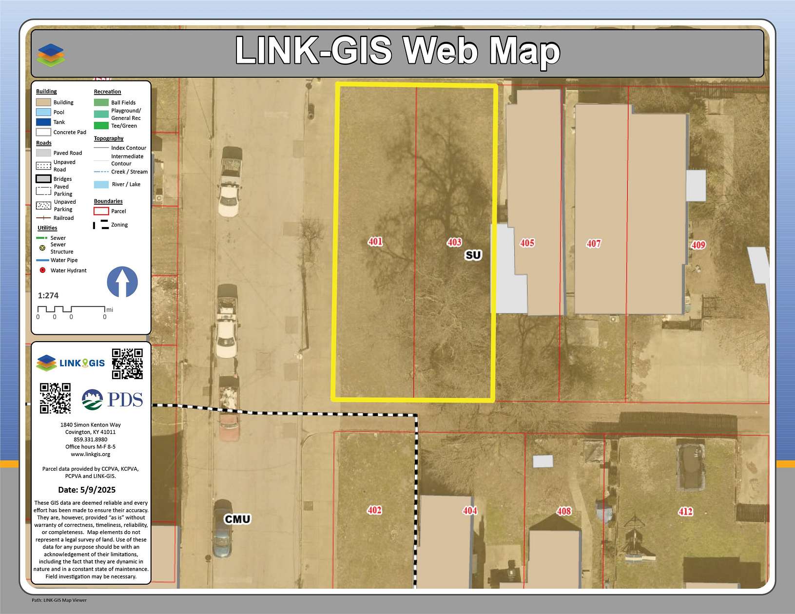 0.11 Acres of Residential Land for Sale in Covington, Kentucky
