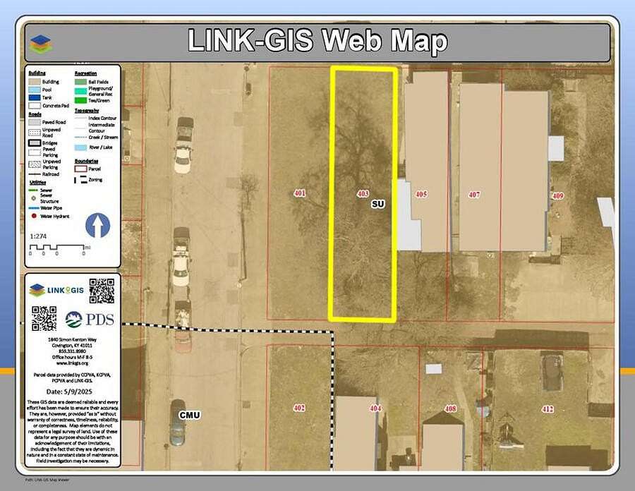 0.06 Acres of Residential Land for Sale in Covington, Kentucky
