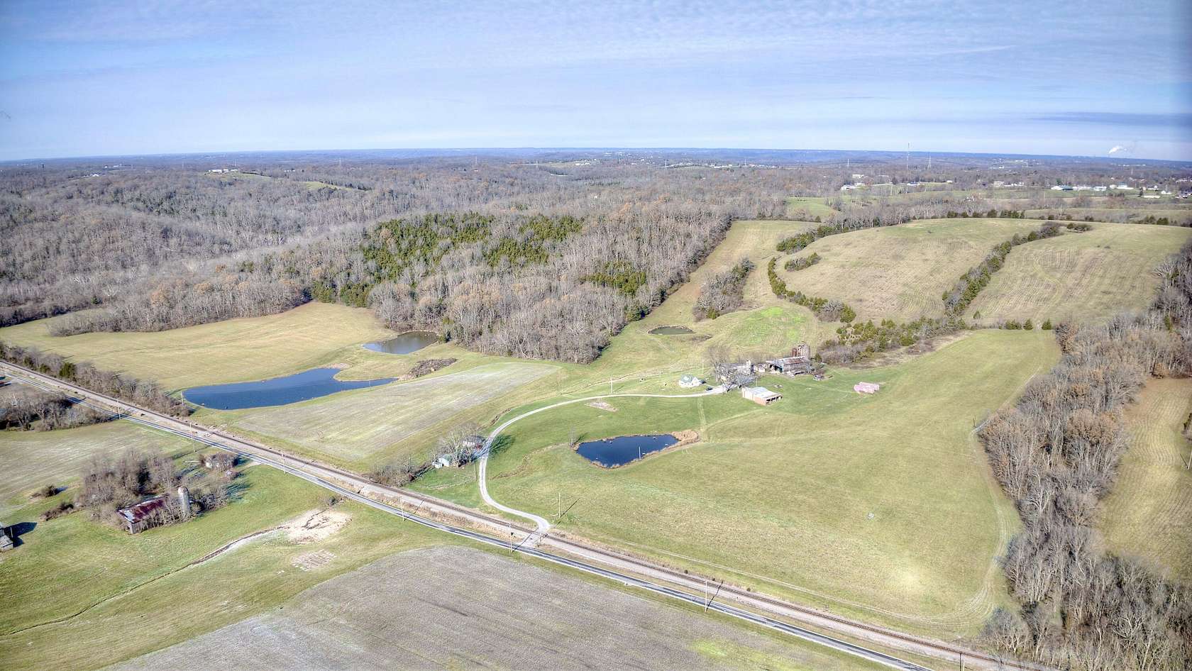 187 Acres of Land with Home for Sale in Glencoe, Kentucky