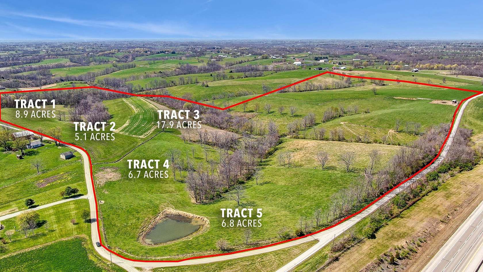 17.9 Acres of Agricultural Land for Sale in Dry Ridge, Kentucky