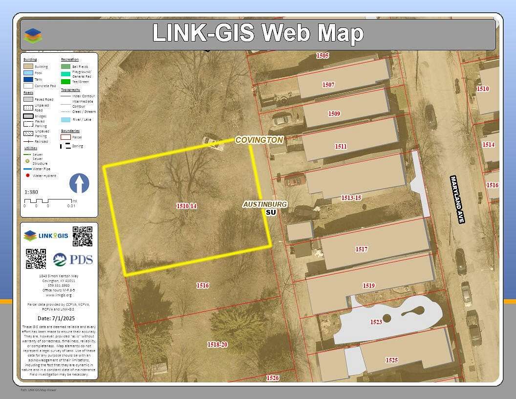 0.17 Acres of Residential Land for Sale in Covington, Kentucky