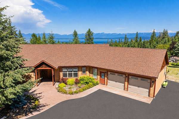 1.89 Acres of Land with Home for Sale in Lakeside, Montana