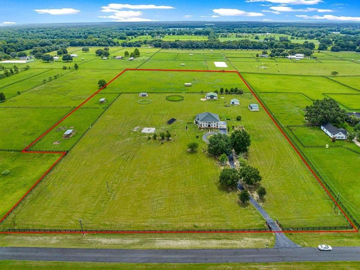16.2 Acres of Land with Home for Sale in Anthony, Florida
