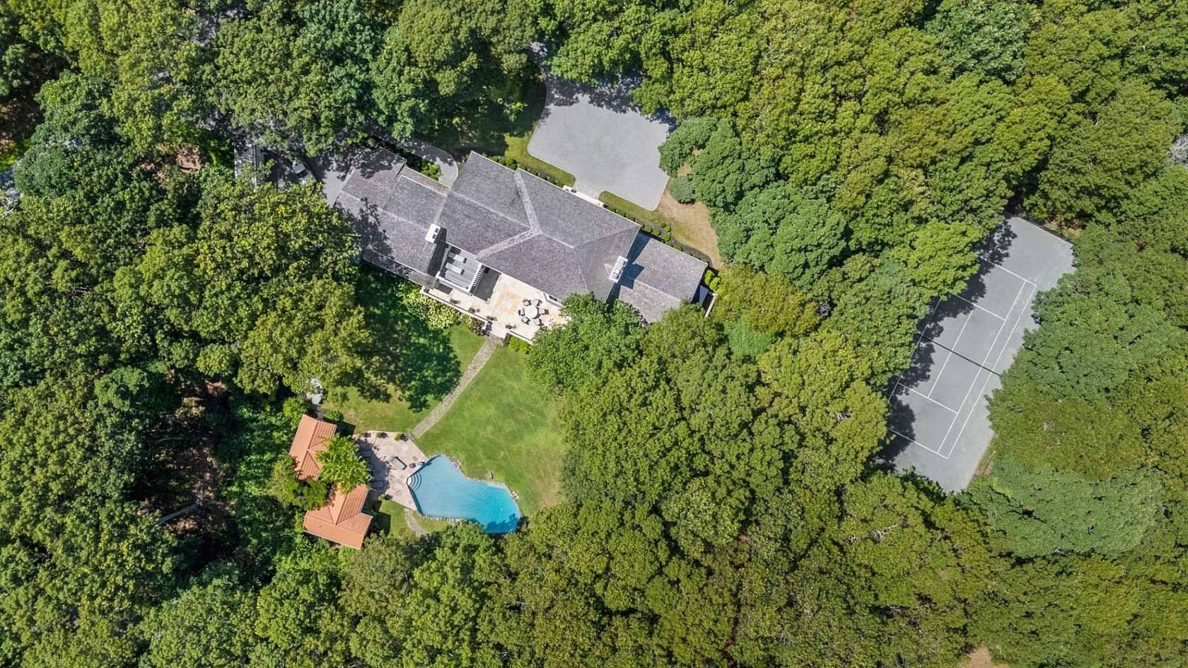 4 Acres of Residential Land with Home for Sale in East Hampton, New York