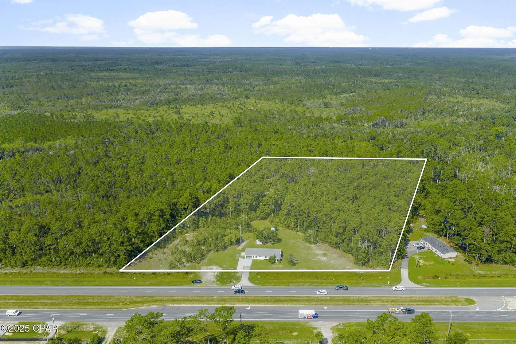 8.42 Acres of Residential Land with Home for Sale in Southport, Florida
