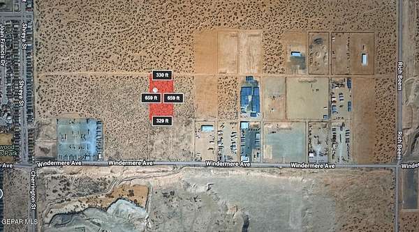 5 Acres of Land for Sale in El Paso, Texas