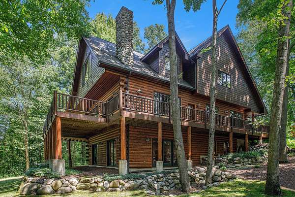 11.5 Acres of Recreational Land with Home for Sale in Richland, Michigan