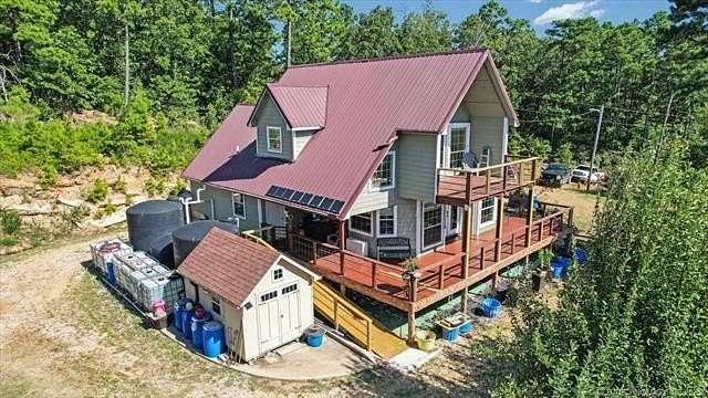 4 Acres of Residential Land with Home for Sale in Moyers, Oklahoma